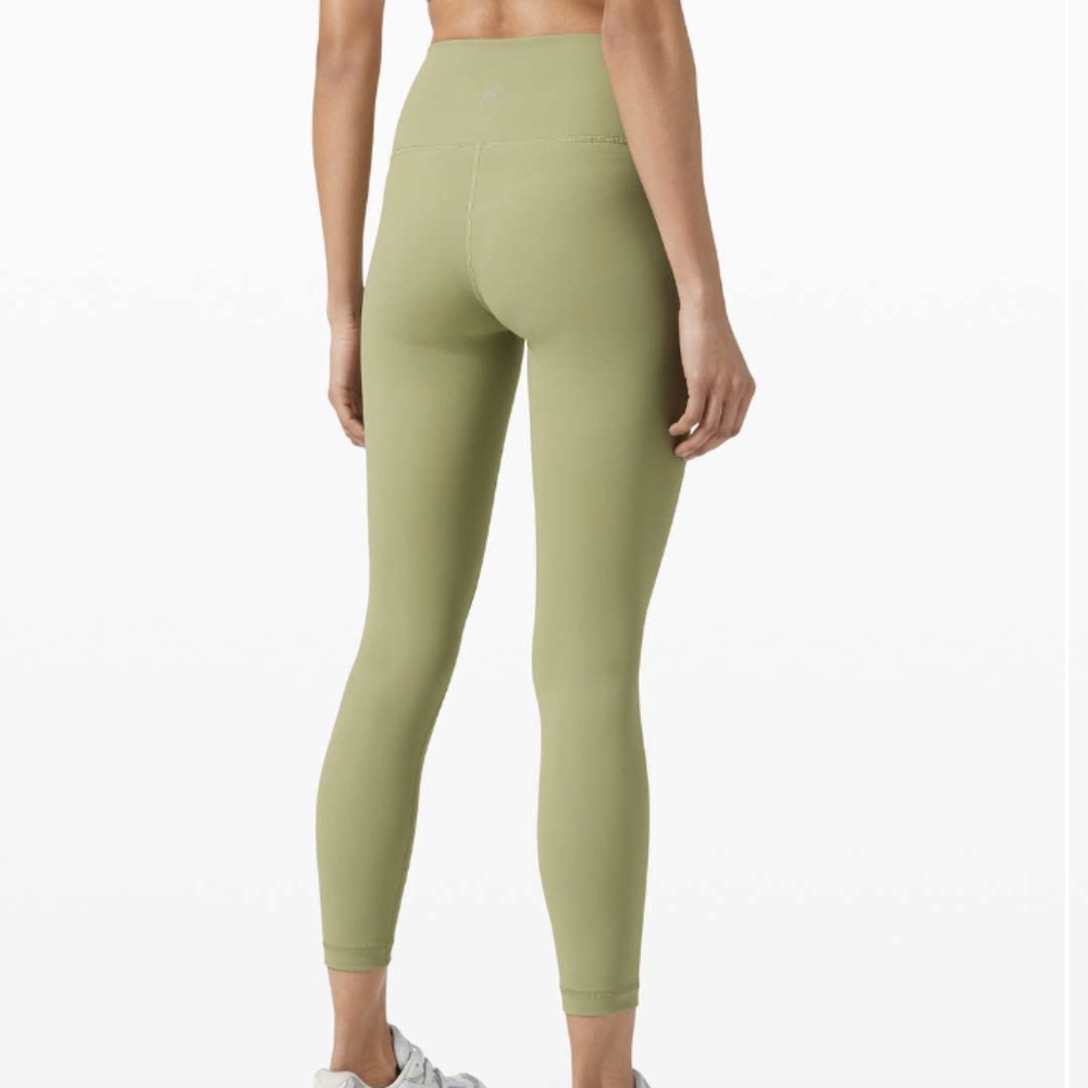 Lululemon Wunder Under High-Rise Tight 25" *FullOn Luxtreme Vista Green like new
